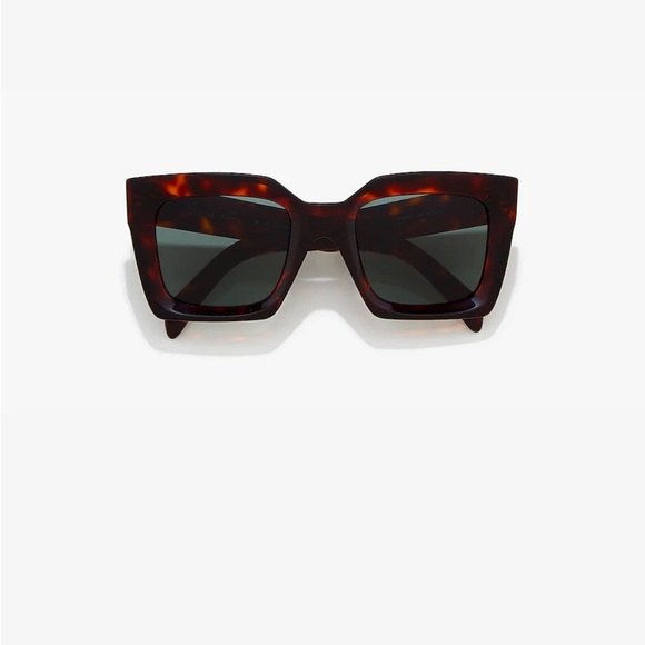 Celine Cat Eye Brown Tortoise Sunglasses - Picture 3 of 6